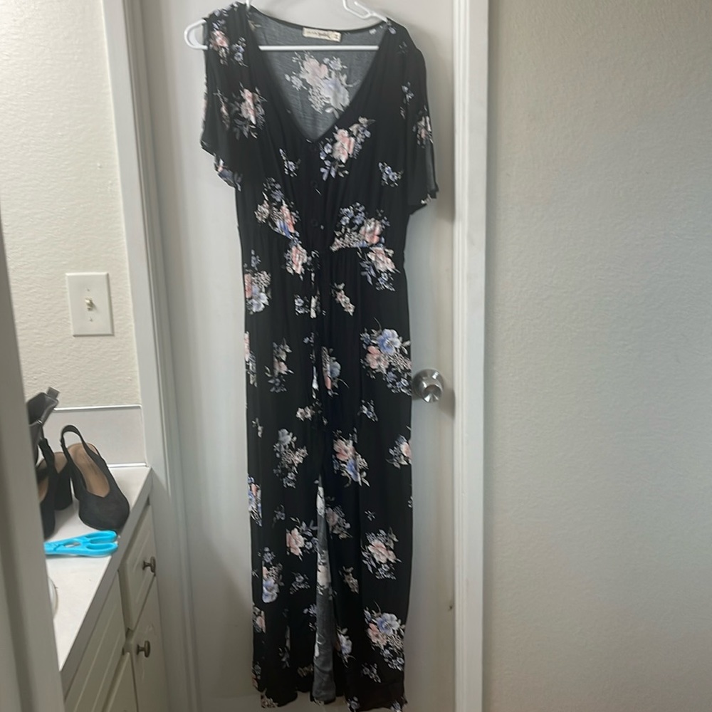 Floral maxi dress